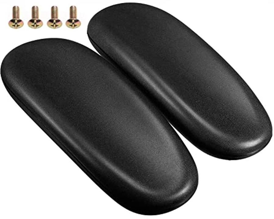 Bureaustoel Armsteun Vervanging Universele 4 Montagegat Zwart Inclusief Schroeven