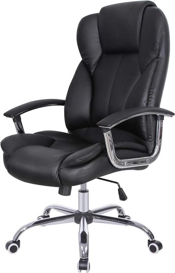 Ergonomische bureaustoel met verstelbare lendensteun hoofdsteun en 3D-metalen armleuning 130° schommelstoel van gaas met hoge rugleuning Bureaustoel - Foto 17