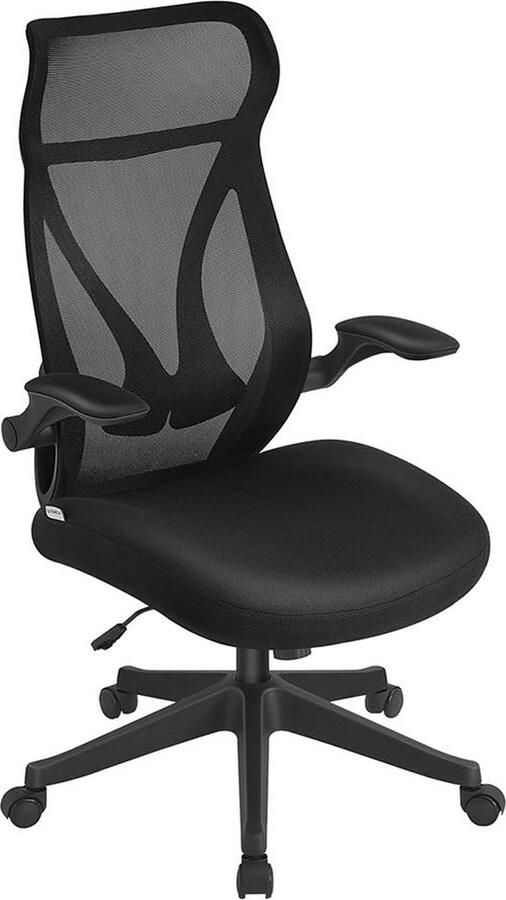 Rootz Living Rootz Bureaustoel Draaistoel Bureaustoel Ergonomische Ondersteuning 60cm x 55cm x 85cm