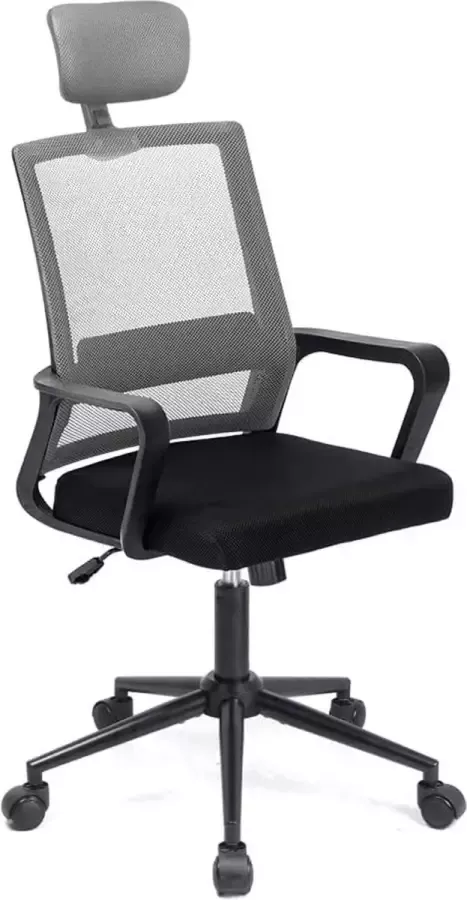 Ergonomische bureaustoel met hoge rugleuning verstelbare lendensteun 66D x 66W x 110H centimetres - Foto 12
