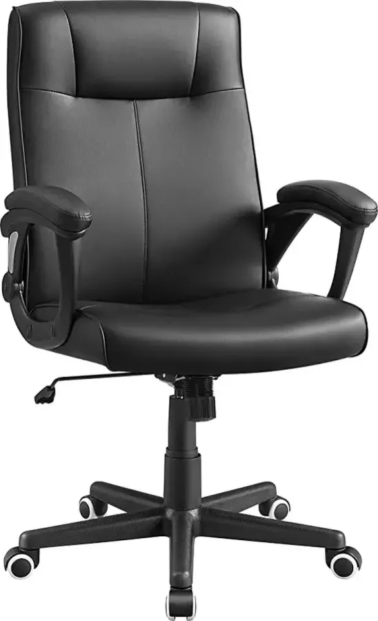 Ergonomische bureaustoel met hoge rugleuning verstelbare lendensteun 66D x 66W x 110H centimetres - Foto 9