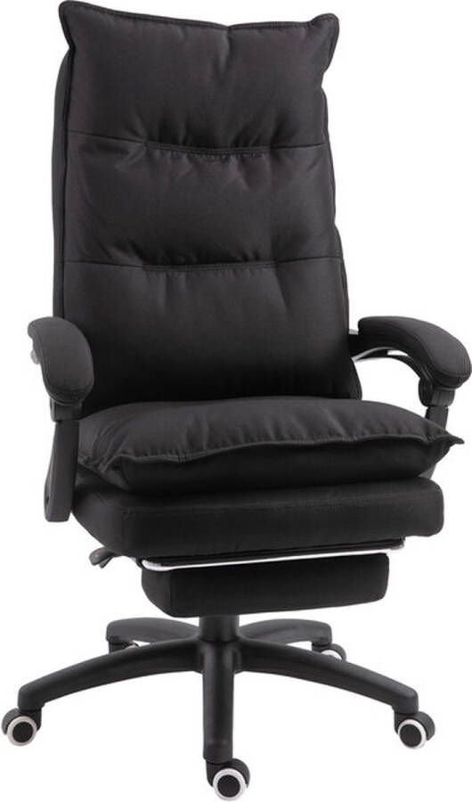 Bureaustoel ergonomisch Directiestoel Massage stoel Bureaustoelen voor volwassenen Zwart