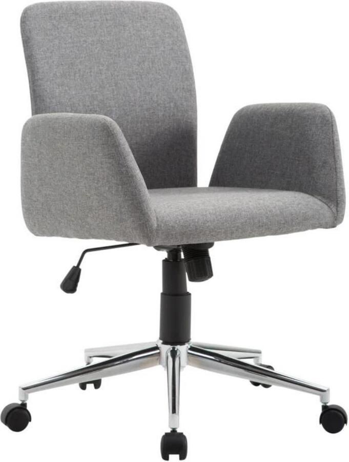 Zenzee Bureaustoel Ergonomische bureaustoel Stoelen Grijs 61 x 58 x 88-97 5 cm