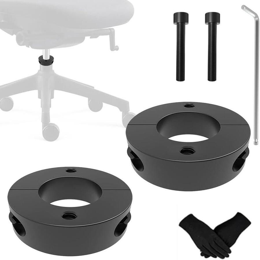 Bureaustoel Gasliftcilinder Verwijderingsgereedschap Staal 28mm Kantelcontrole Fix-zinking Bureaustoelklemmen Kantelbesturing Gereedschapsset