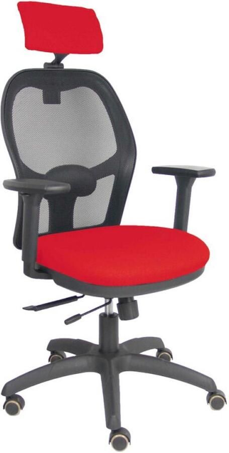 Bureaustoel met hoofdsteun P&C B3DRPCR Rood