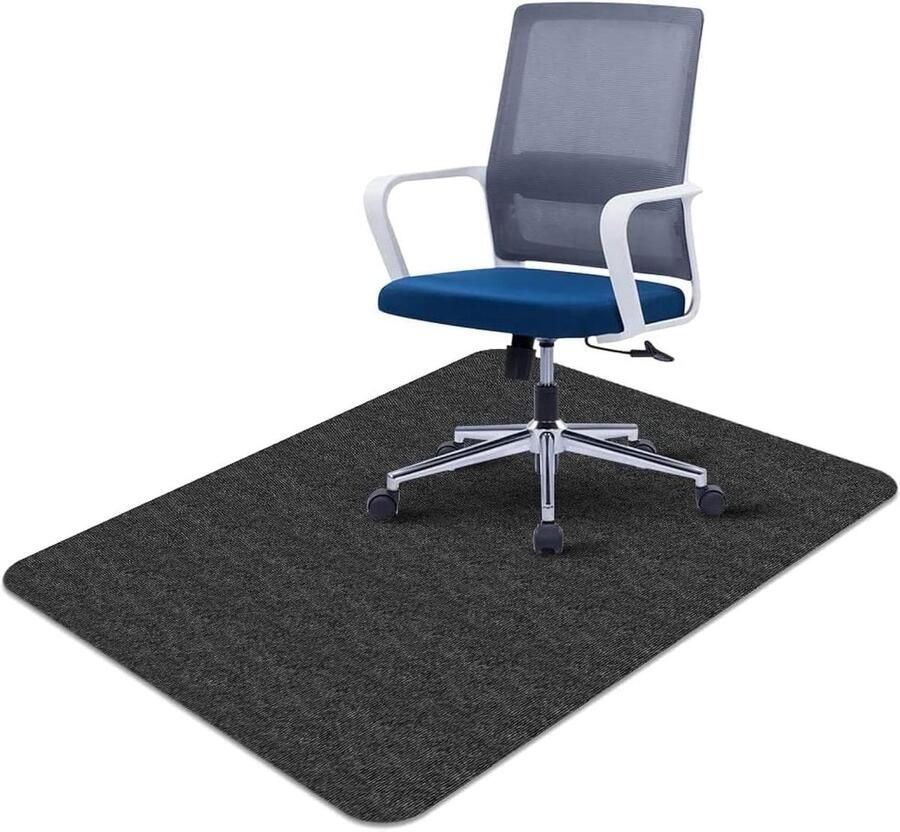 Bureaustoelmat 120 x 90 cm Antislip vloerbeschermer Geschikt voor hardhouten vloeren