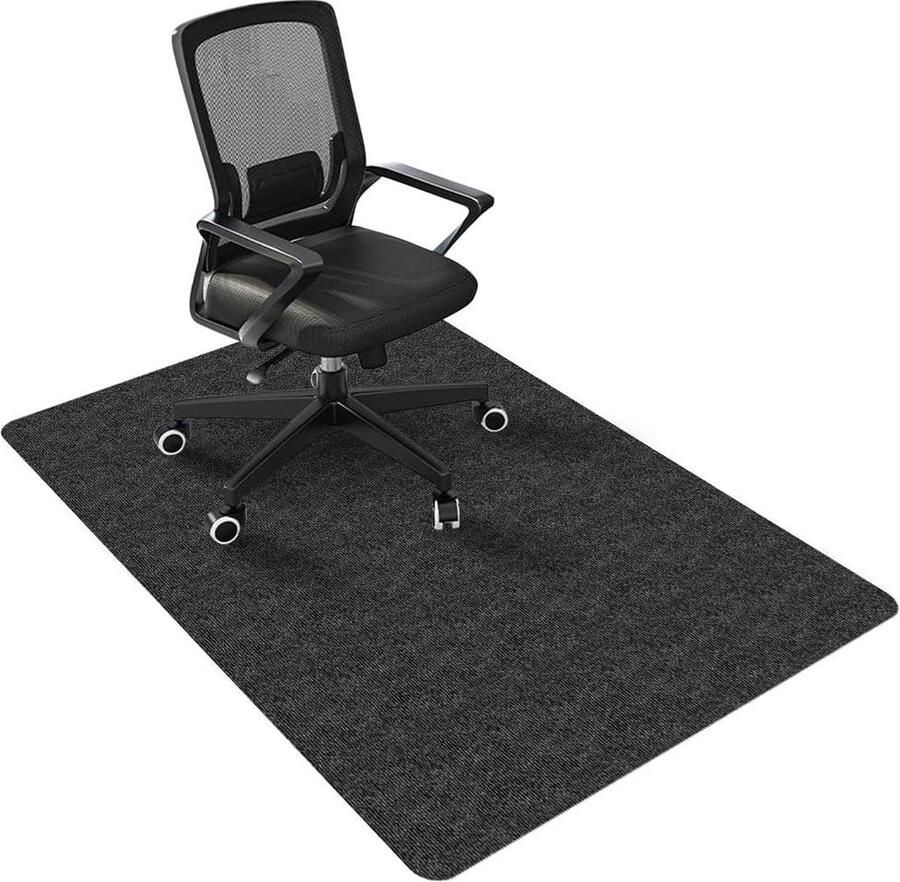 Bureaustoelmat 120 x 90 cm voor hardhouten vloeren Antislip vloerbeschermer mat Kantoor vloerbeschermer met stoelen pad Vloerbeschermer