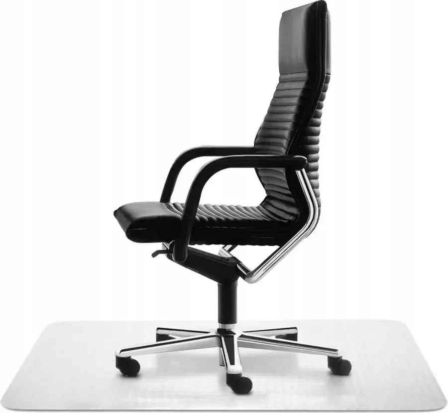 Bureaustoelmat PVC Vloermat bureaustoel Vloerbeschermer Beschermt harde vloeren 100x140cm 1mm