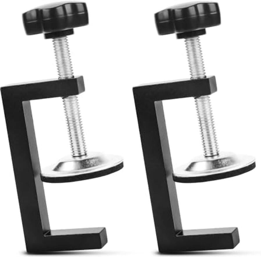 C Clamp Set 2 Stuks Verstelbare Tafelclip en Universele Schroefklemmen voor Meubels en Klussen
