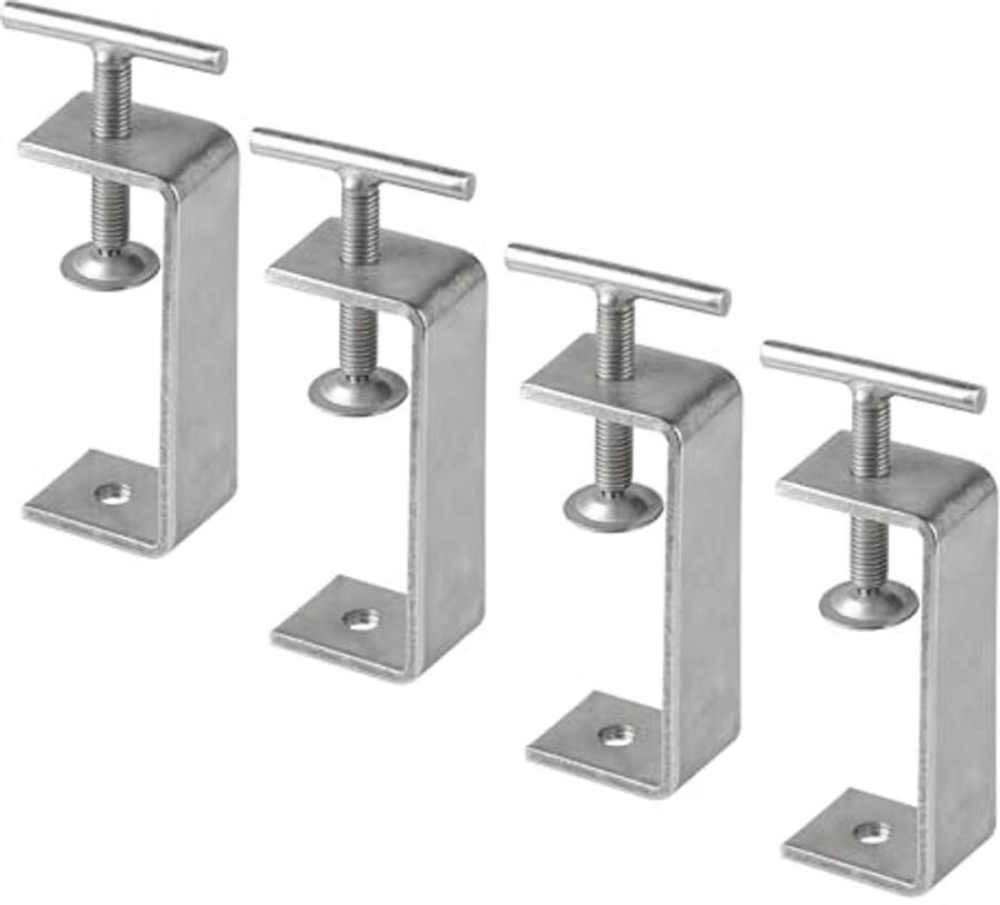 C-klem van roestvrij staal Instelbare klem voor houtbewerking en lassen