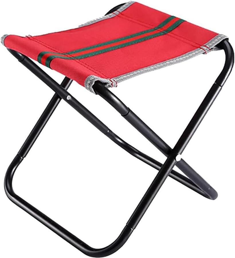 Campingstoel Vouwen Campingstoel Draagbare Stoel Opvouwbare Licht Vissen Partijen Rood