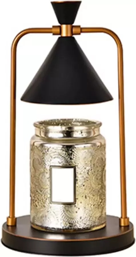 Candle warmer lamp Elektrische kaars warmer Zwart