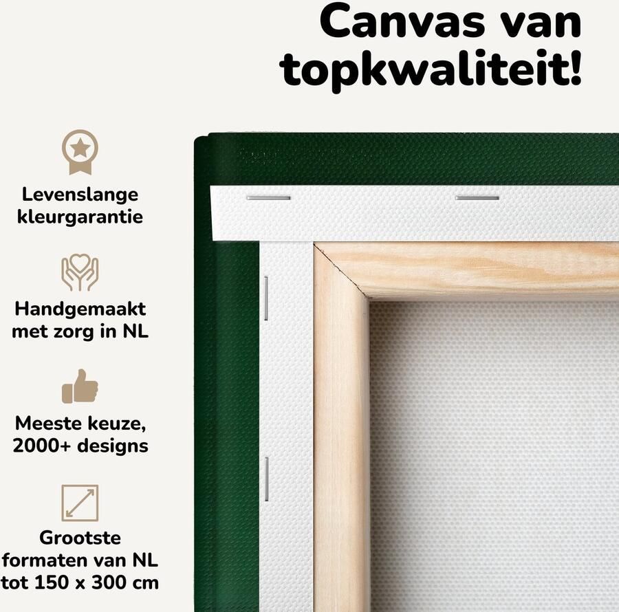 OneMillionCanvasses Canvas schilderij 140x90 cm Wanddecoratie Rode dobbelstenen vallen op groene tafel Muurdecoratie woonkamer Slaapkamer decoratie Kamer accessoires Schilderijen - Foto 2