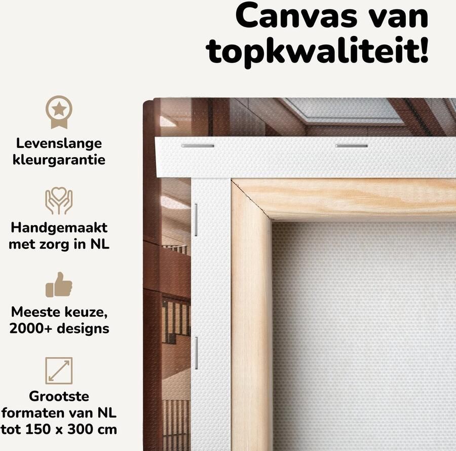 Canvas schilderij 90x60 cm Wanddecoratie Bibliotheek in Berlijn Muurdecoratie woonkamer Slaapkamer decoratie Kamer accessoires Schilderijen op canvas - Foto 2