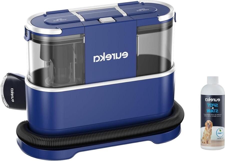 Carpet Cleaning Cleaner Furniture Cleaner for Sofa Mat Cushion Car Wet Dry Vacuum Cleaner with Strong Suction 12500Pa 82dB 1.5L Large Water Tank Cleaning Formula meubelreiniger