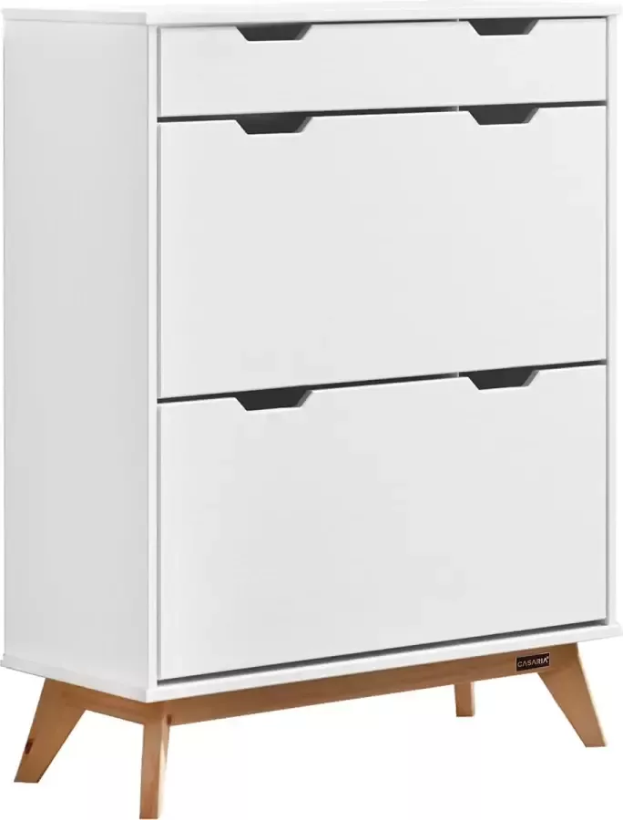 Casaria Schoenenkast 101x80x33 cm 45kg Wit