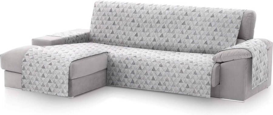 Chaise Longue bankhoes bescherming voor gewatteerde banken met linkerarm bankworp L-vorm maat -240 cm. Kleur C 2 (vooraanzicht)
