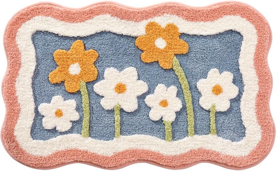 Charmante badmat Badkamer tapijt vloerkleed Tapijt Badmat Badkamer tapijt Antislip mat Decoratief tapijt Roze