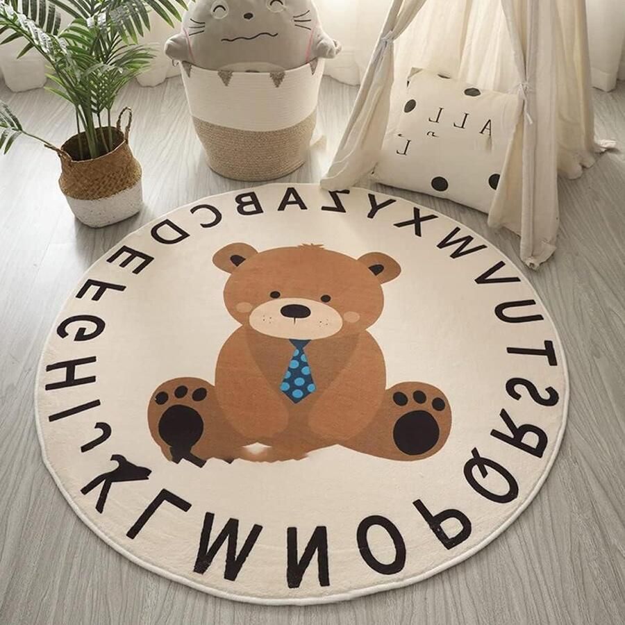 Children Carpet Soft Crawling Mat Low Pile Non-slip Carpet Living Room Bedroom Kindergarten Pet Store Game Room Cartoon 13