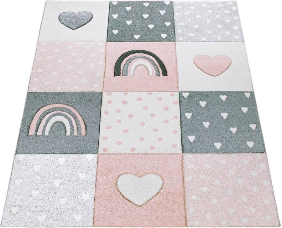 Children s Play Rug – Soft & Durable – Fun Animal & Graphic Motifs – Easy Care