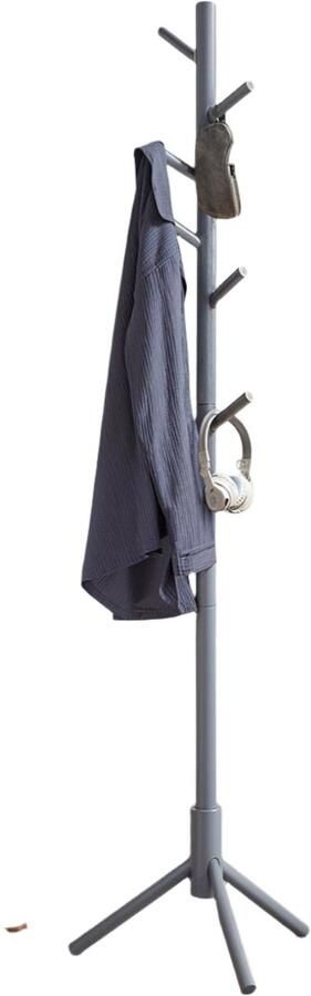 Cloakroom Stand massief houten kledingrek Boomvorm Garderobe Space Saving 47 x 47 x 175 cm