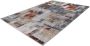 FlyCarpets Colonia Modern Grijs Blauw Vloerkleed 160 X 230 CM - Thumbnail 1