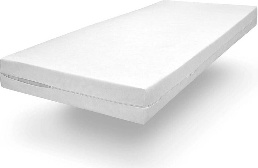 Comfort 100 Evolon matrashoes voor mensen met een allergie- en anti-mijtbescherming voor mensen met een huisstofallergie matrassen tot 20 cm 95 graden kookvast 100 x 200 cm wit