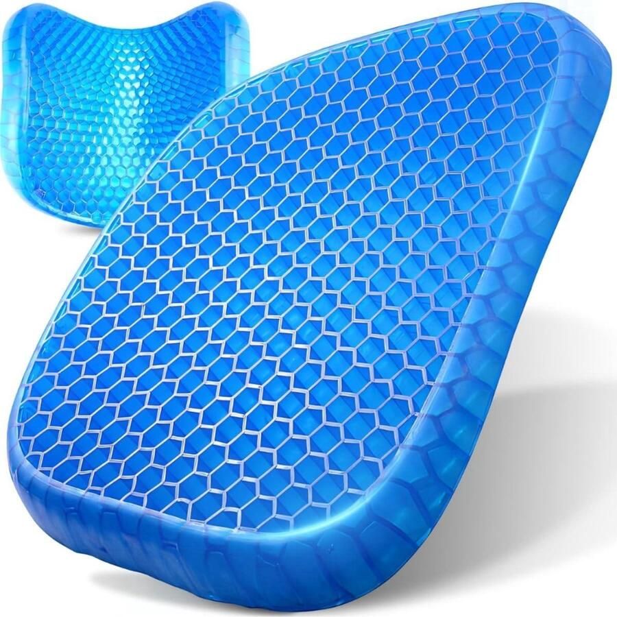 Comfort zitkussen orthopedisch stoelkussen voor meer zitcomfort ergonomisch zitkussen voor bureaustoel auto dik gelkussen