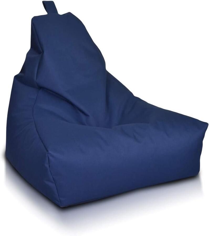 Comfortabele Buiten Poef Fauteuil Stijlvolle Zitzak met Handvat Verstelbare Relaxfauteuil voor Woninginrichting Maat M