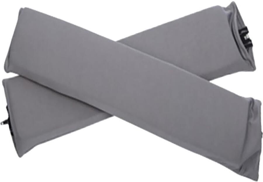 Comfortabele Grijze Armleuningkussens voor Bureaustoel Set van 2