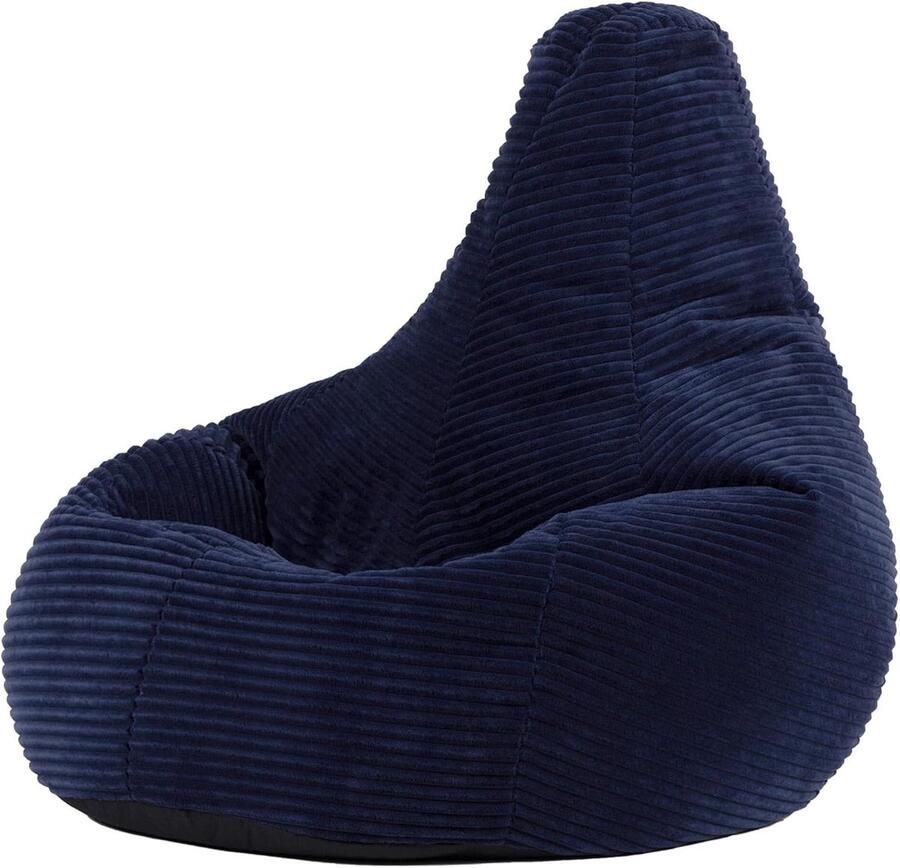 Comfortabele Kinder Zitzak in Marineblauw Ideaal voor Speelkamers en slaapkamers