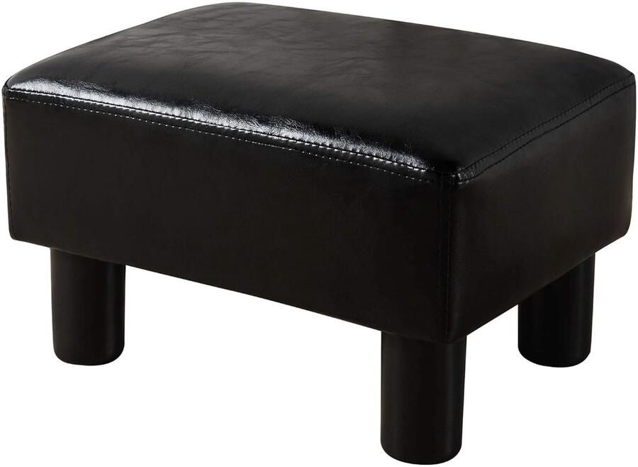 Comfortabele voetenbank waterdicht 1 stuk PU-leer 39 cm