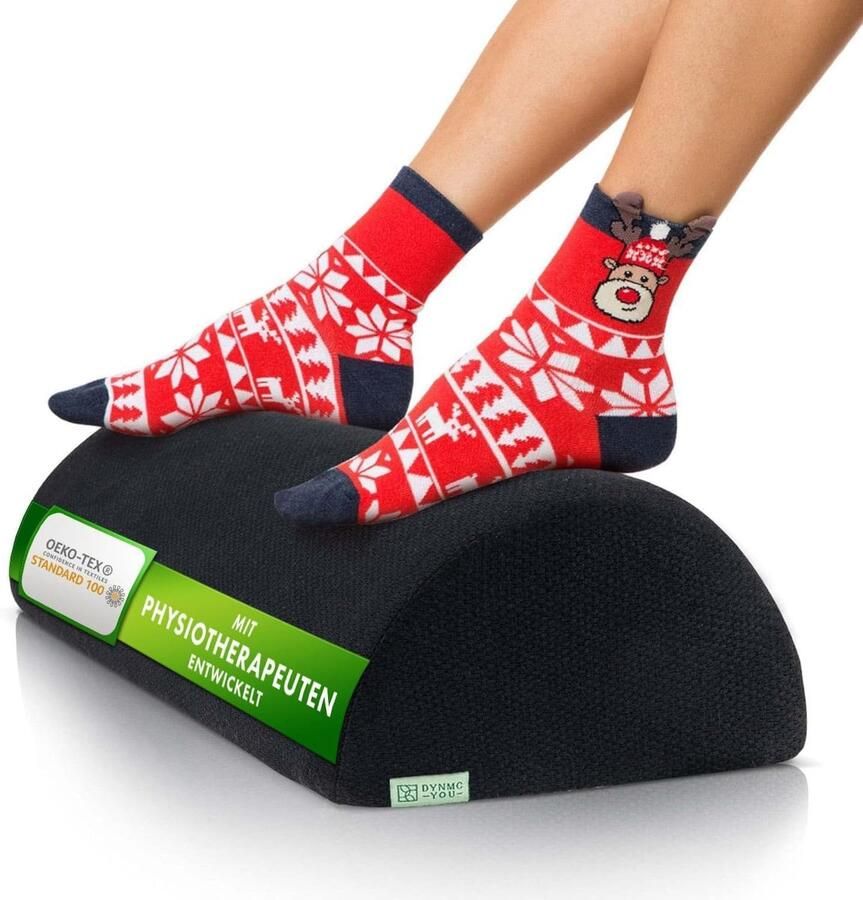 Comfortabele Voetensteun voor Onder Bureau Ergonomisch en Antislip Ontwerp voor Thuis en Op Reis