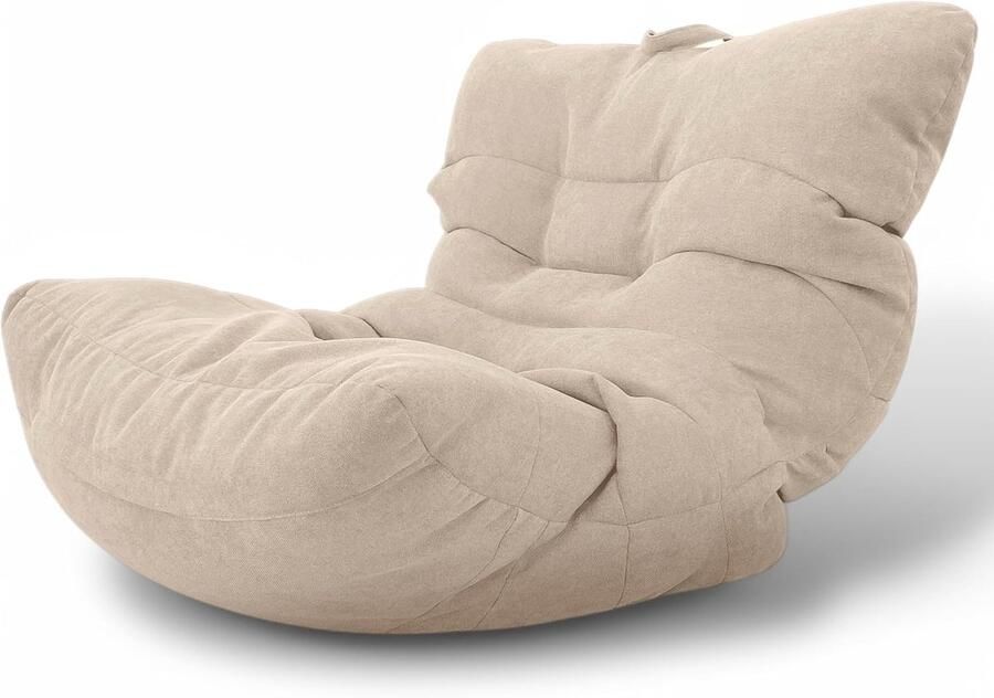 Comfortabele XXL Zitzak voor Woonkamer of Slaapkamer Moderne Bean Bag Chair voor Volwassenen en Tieners
