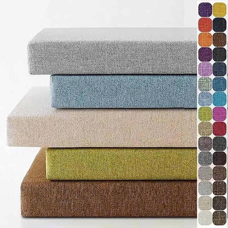 Comfortabele Zitkussen voor Banken en Stoelen Afneembare Overtrek en Aangepaste Dikte