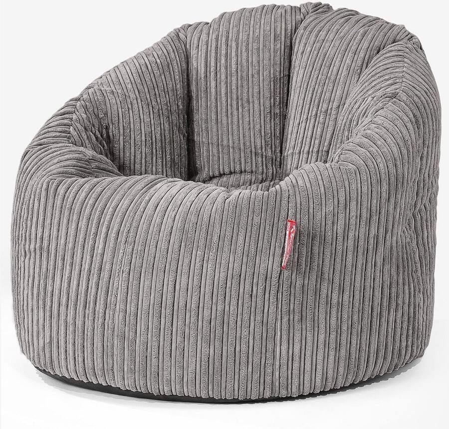 Comfortabele Zitzak Stoel omhelzing Luxe Corduroy Relaxfauteuil voor Jongeren en Volwassenen
