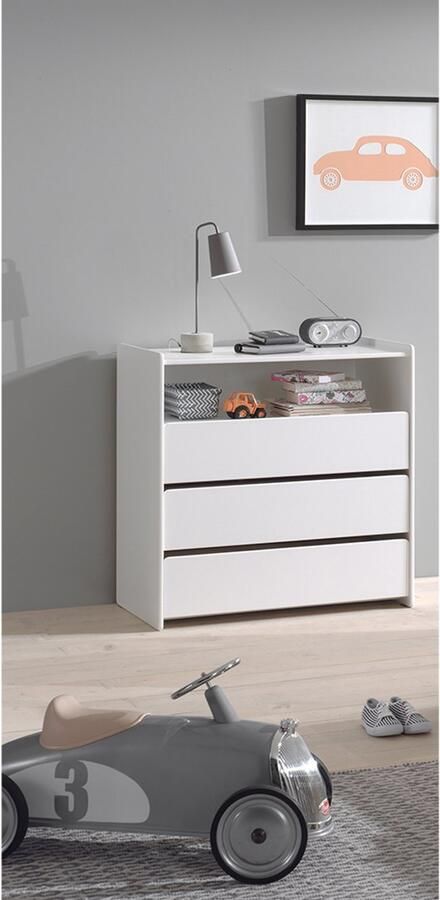 Dream Tree Commode 3 Lades Lux Wit
