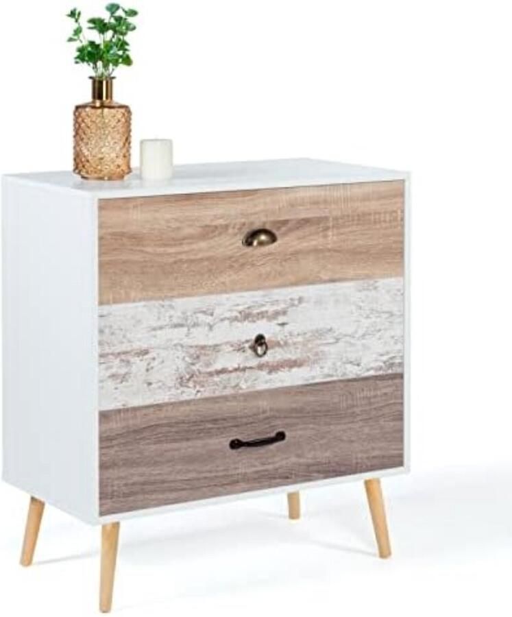 Commode met 3 laden Bahia Scandinavisch