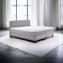 Boxspring (grijs) 180x200cm incl matras en topper bij Sleepy Bed GRATIS bezorgd in de slaapkamer plus montage! - Thumbnail 1