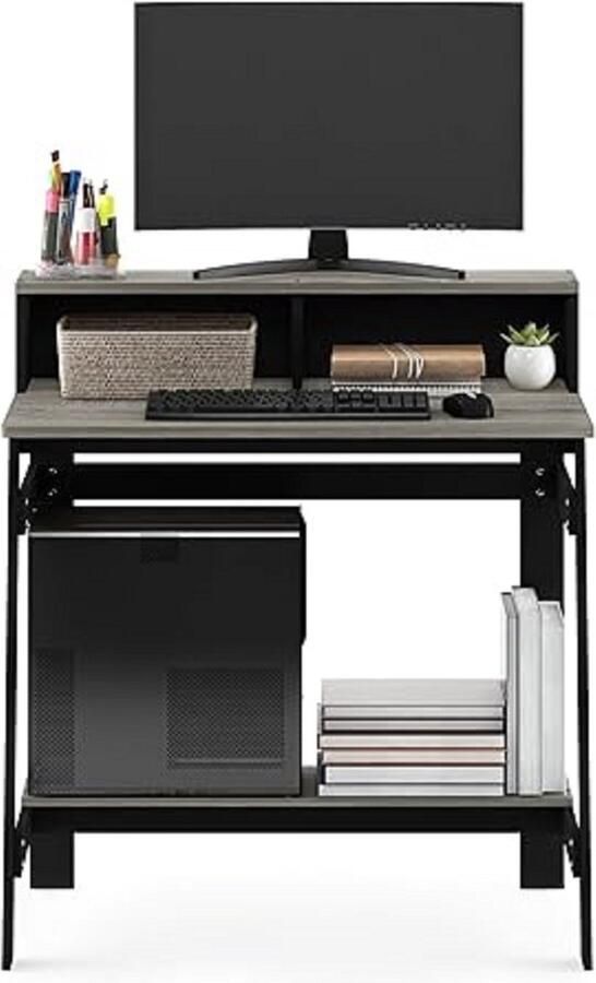 Computer bureau ruimtebesparend Eenvoudige montage Monitor Stand 45.5D x 80.3W x 90.2H centimetres