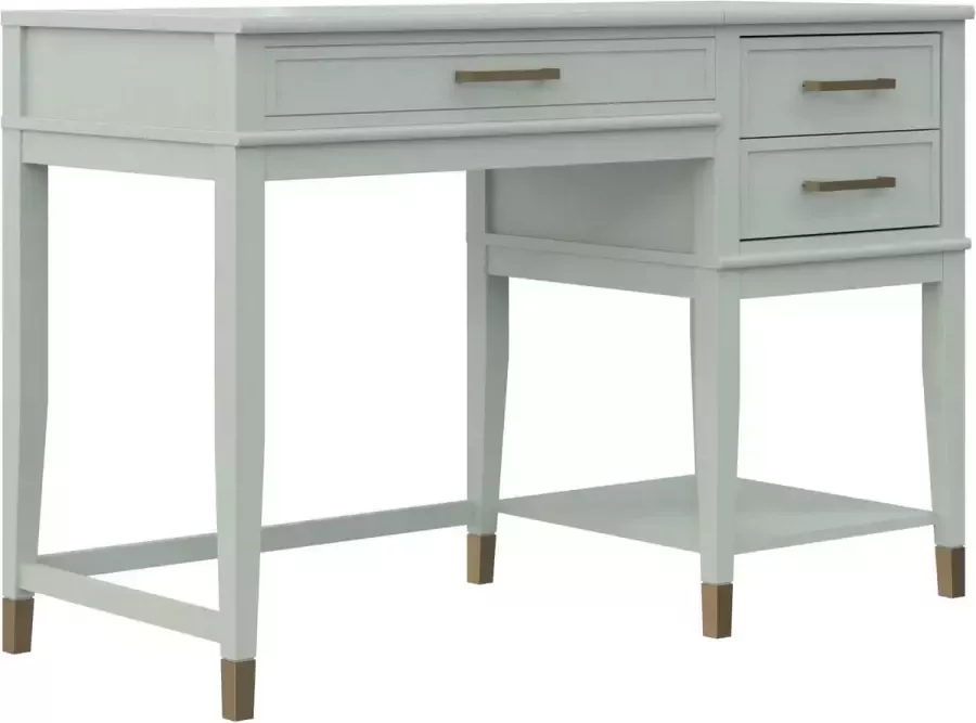 Loft24 Westerleigh|Bureau met liftblad in MDF groen