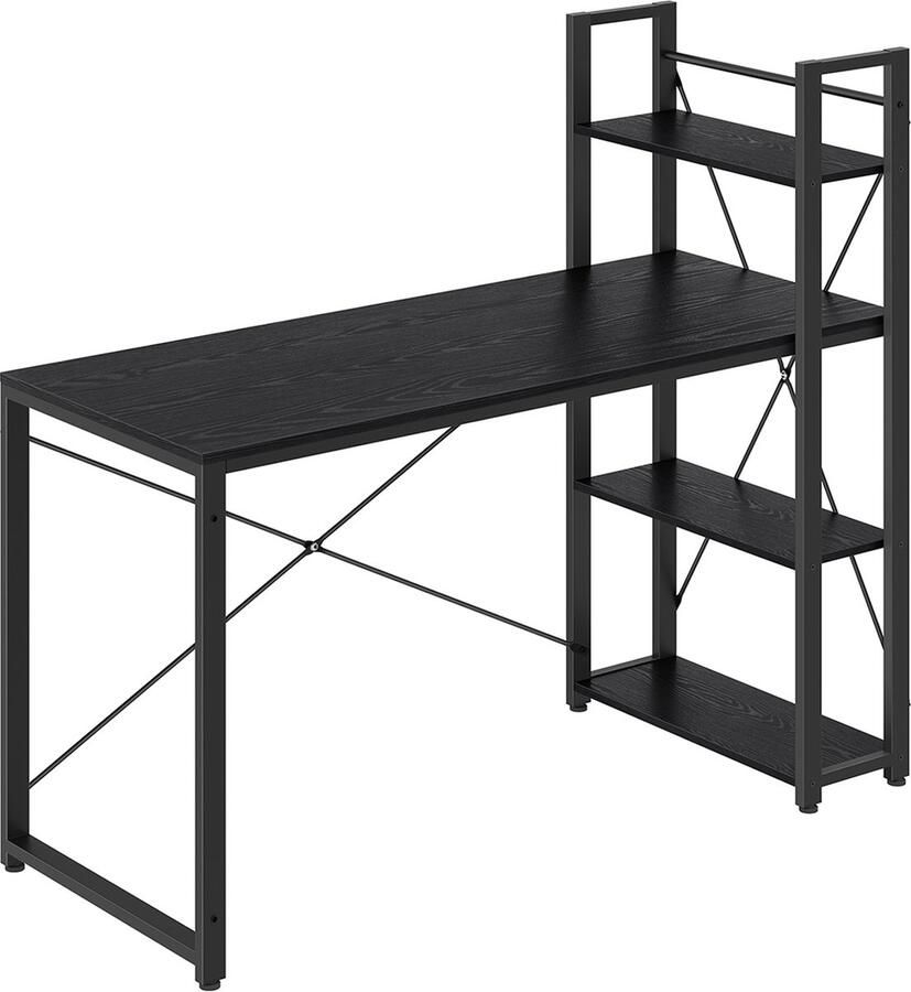 Woon Wereld Computerbureau met planken rechts of links