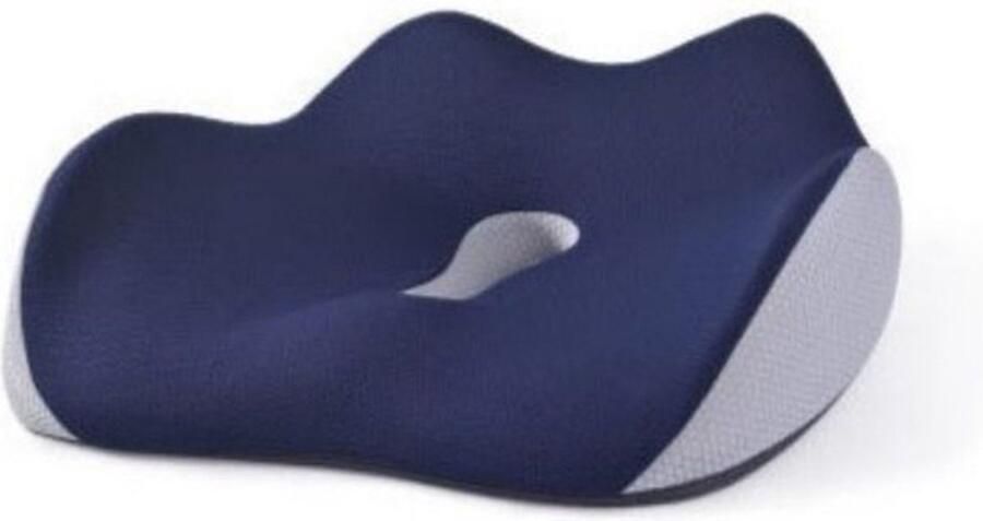 Computerstoel Antislip Butt Pad Memory Foam Comfortabel Langdurig Zitten Heupbeschermer Zitkussen Kussen Stoel Zitkussen Geschikt voor Langdurig Zitten Bureaustoel Gamestoel en Auto 45*36*13cm - Foto 2