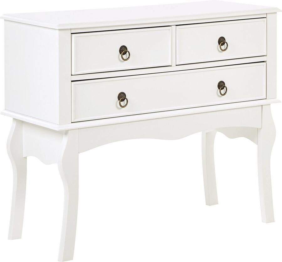 Beliani LAMAR Consoletafel 91x35x75