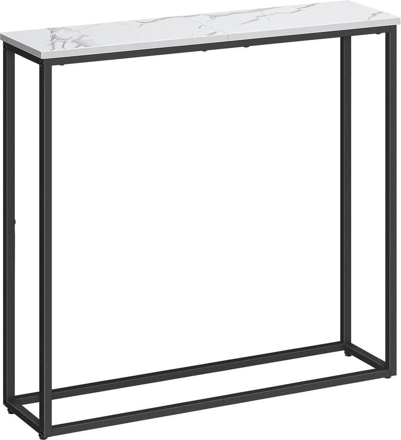 Consoletafel Smalle consoletafel voor hal smalle consoletafel voor hal smalle bijzettafel voor hal kleine banktafel voor kleine ruimtes woonkamer entree slaapkamer - Foto 2