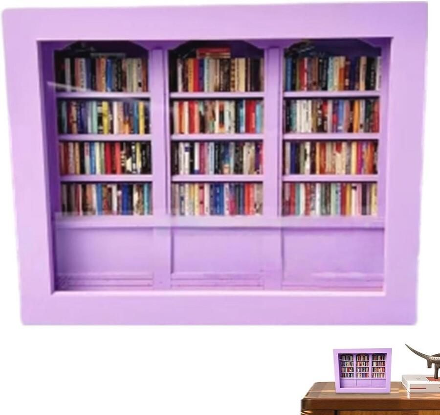 Creatieve Houten Boekenplank voor Boekenliefhebbers Uniek en Stressverlichtend