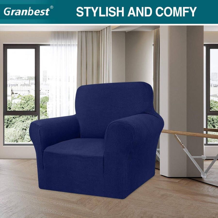 Fluwelen Zachte En Dikke Sofa Hoes Antislip Stijlvolle Hoes Voor Meubels Fluwelen Hoes Voor Hoesjes Stijlvolle Moderne Hoes Voor Fluwelen Pluche Meubels(3-Zits Donkerblauw)