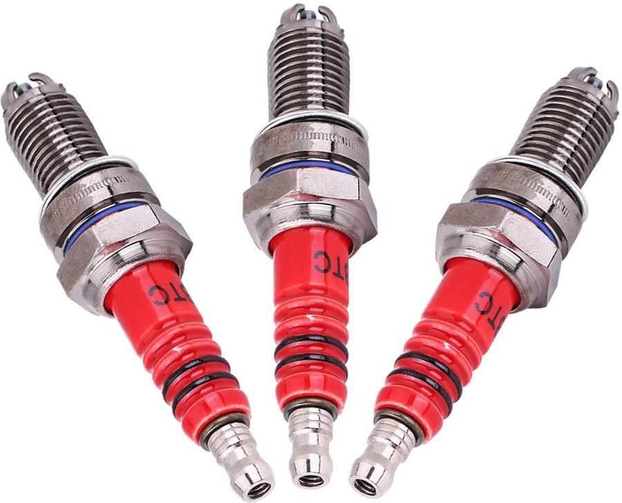 D8TC CF250 Bougies 3 elektroden racing bougies voor motorfiets scooter ATV quads CG 125 150 3 stuks