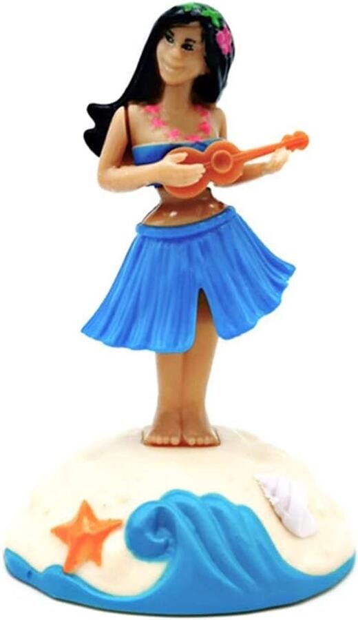 Dancing Solar Figure Hulah Solar Play Figure Hawaii Girl Car Dashboard Ornaments Solar Powered Toy Window Sill Decoration Desk Decor Kantooraccessoires
