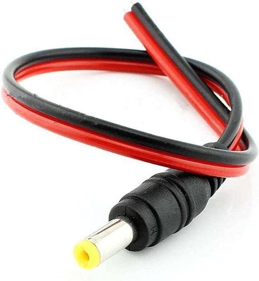 DC Power Pigtail Kabel 55mm x 21mm Vrouwelijke Adapter Connector Barrel Connector voor Beveiligingscamera's thuis